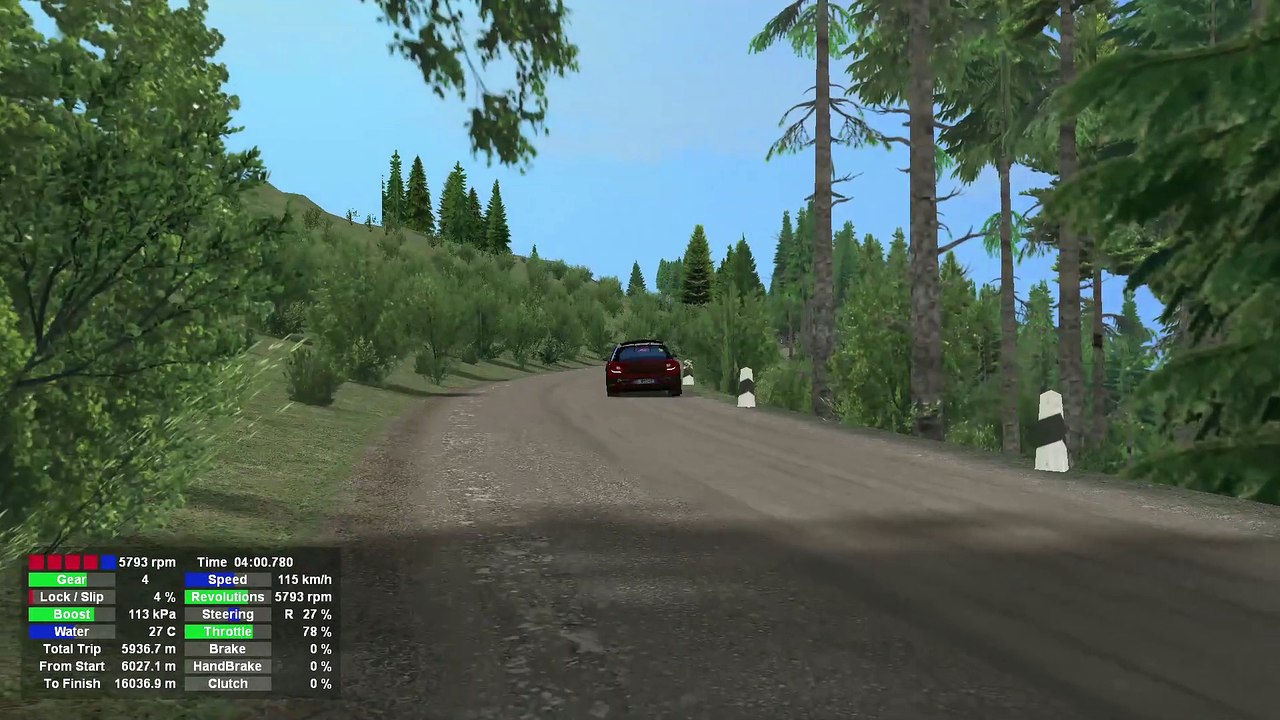 Richard Burns Rally: Shurdin I, (tweaked pacenotes) in a Citroen DS3 R5 (XBox Controller)