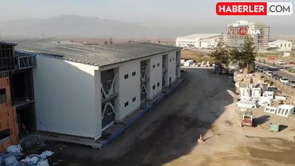 Kahramanmaraş'ta Deprem Sonrası Yeni Hastaneler İnşa Ediliyor