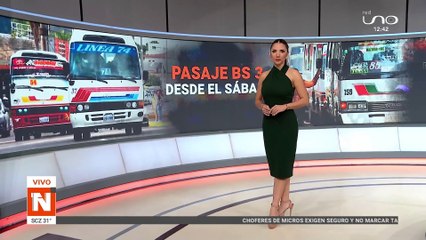 Micreros ratifican cobro de Bs 3 el pasaje desde este sábado