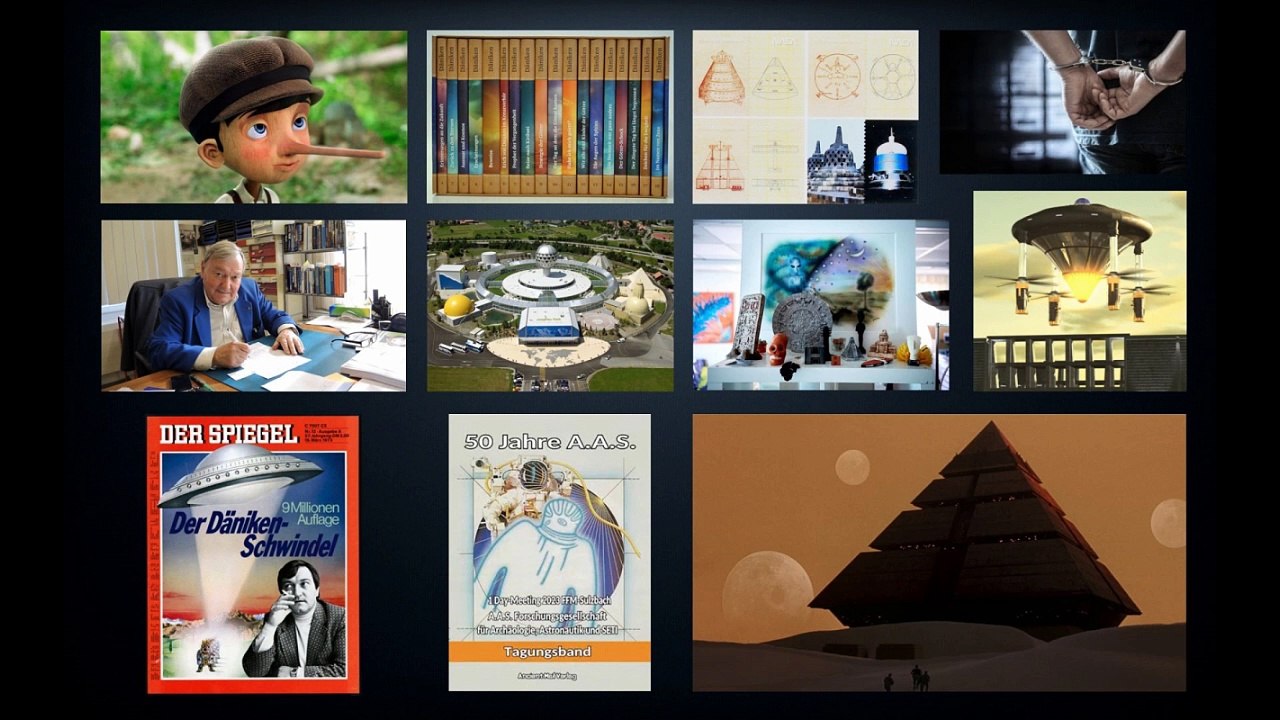 Erich von Däniken - Wer einmal lügt dem glaubt man nicht - Präastronautik Betrug Gefängnis