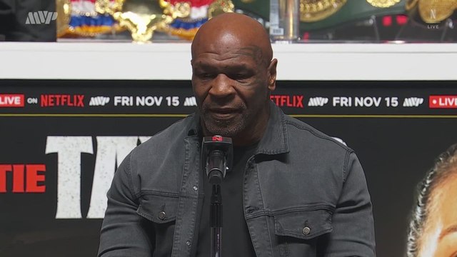 Mike Tyson vs Jake Paul press conference