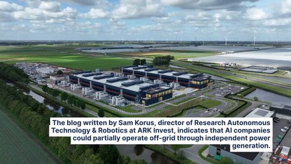 Cathie Wood's Ark Invest Says Energy Bottlenecks Can't Stop AI Growth: Companies Could Go Partially Off-Grid