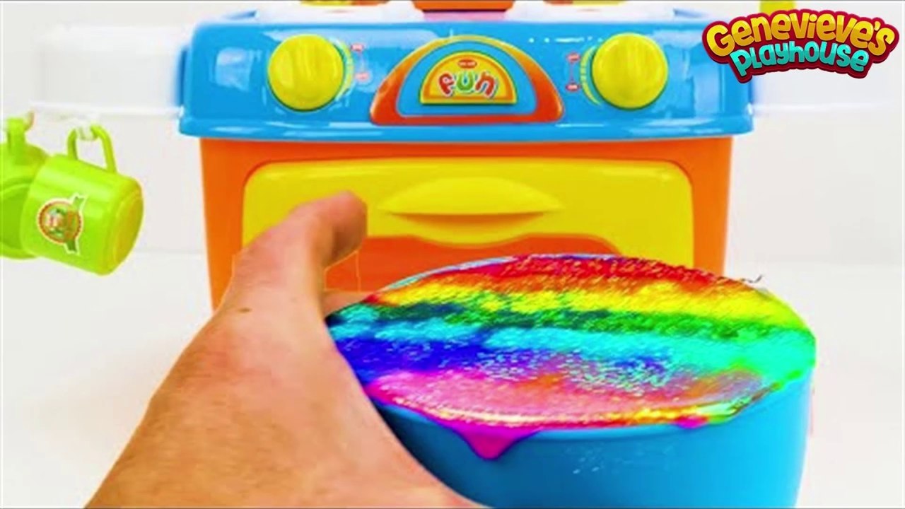 🔴Toy Learning Video for Toddlers🔴 Learn Shapes, Colors, Food Names, Counting with a Birthday Cake!