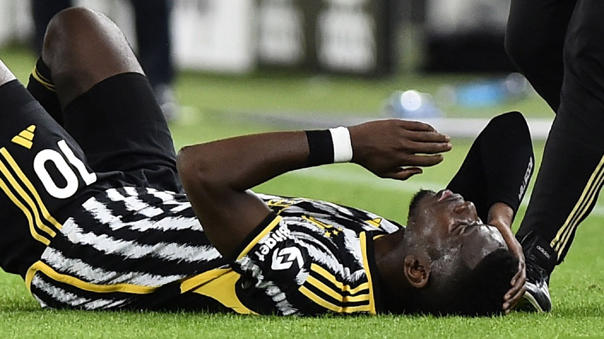 Pogba training with Juventus
