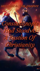 The Fall of Constantinople (1453 AD)