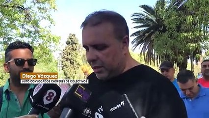 Diego Vázquez - Reclamo de colectiveros