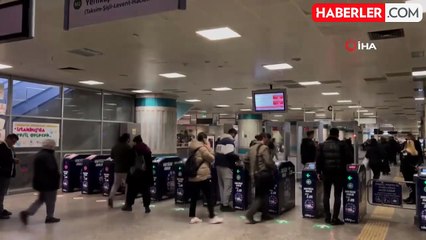 Yenikapı Metro İstasyonu'nda Yangın Paniği