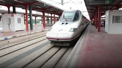 Vídeo | Así ha sido el primer viaje en AVE entre Madrid y Valencia tras la DANA