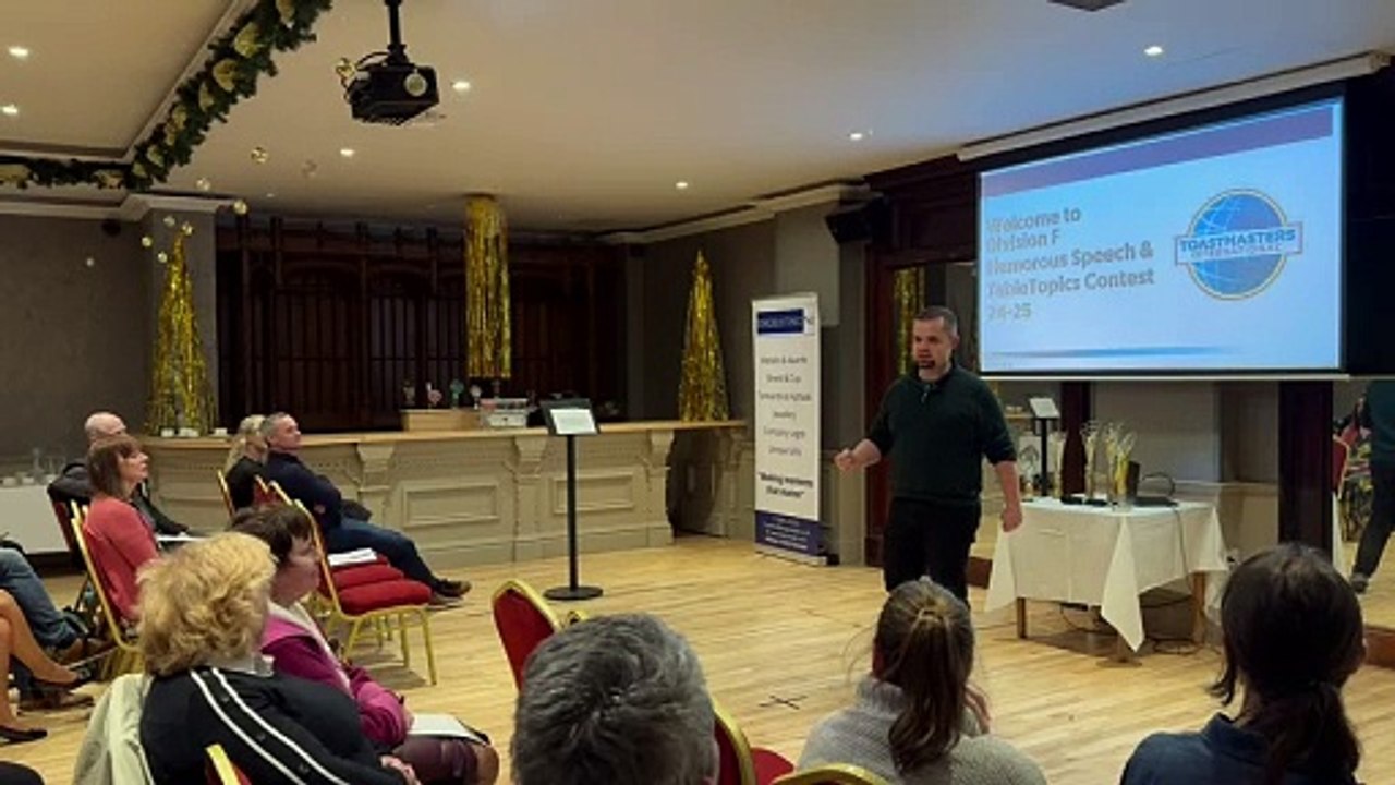 Foyle Speakers' club, part of Toastmasters International