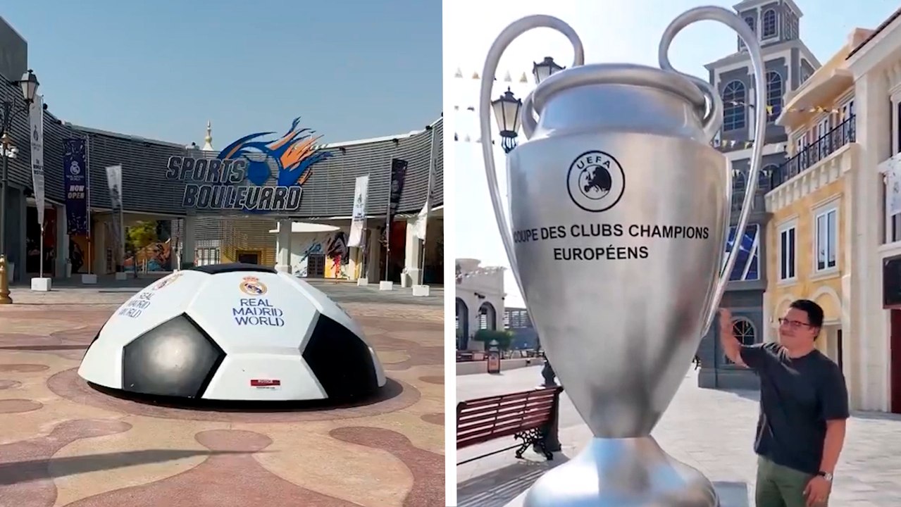 Real Madrid inaugura el primer parque temático de un club de futbol, en Dubai