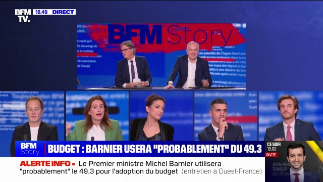 Si Marine Le Pen le décide, nous censurerons ce gouvernement : Andréa Kotarac (RN) réagit à l'emploi probable du 49.3 évoqué par Michel Barnier pour le budget 2025