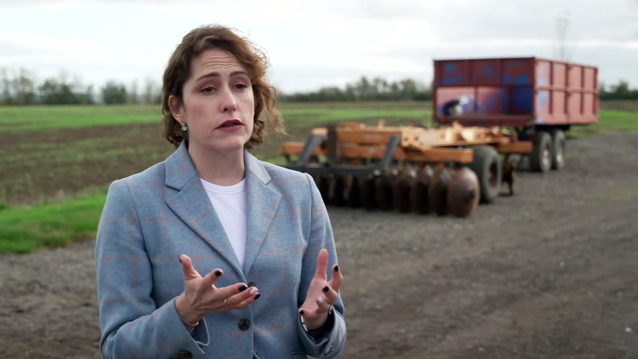 Kemi Badenoch joins Victoria Atkins on visit to farm