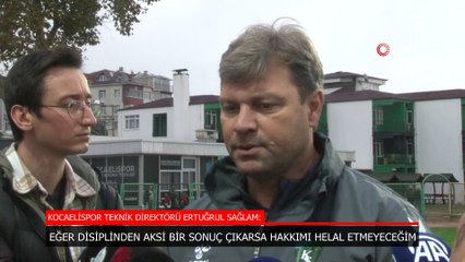 Ertuğrul Sağlam: Bizim hedefimiz Süper Lig’e çıkmak