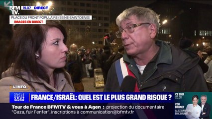 "Ce qui se passe en Israël est impossible": Une manifestation organisée contre la tenue du match France-Israël à Saint-Denis