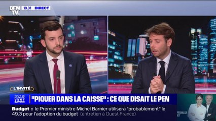 Jean-Philippe Tanguy (RN): "Il n'y a pas de candidat de remplacement à Marine Le Pen"