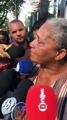 Esposa de uma das vítimas faz forte desabafo após tragédia no Horto