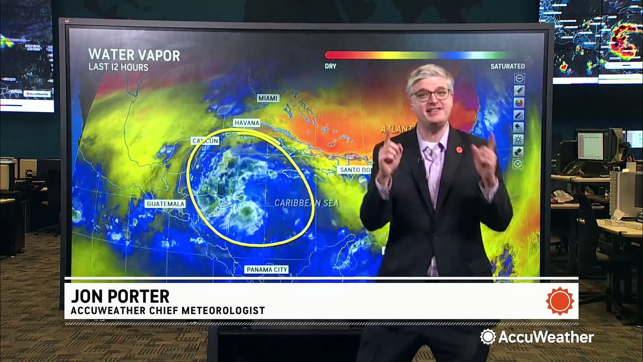 Developing system expected to form into Tropical Storm Sara