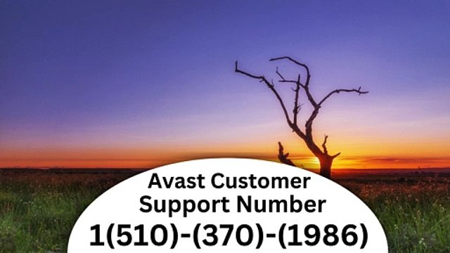 How to Reach +1(510-370-1986) Avast Customer Support