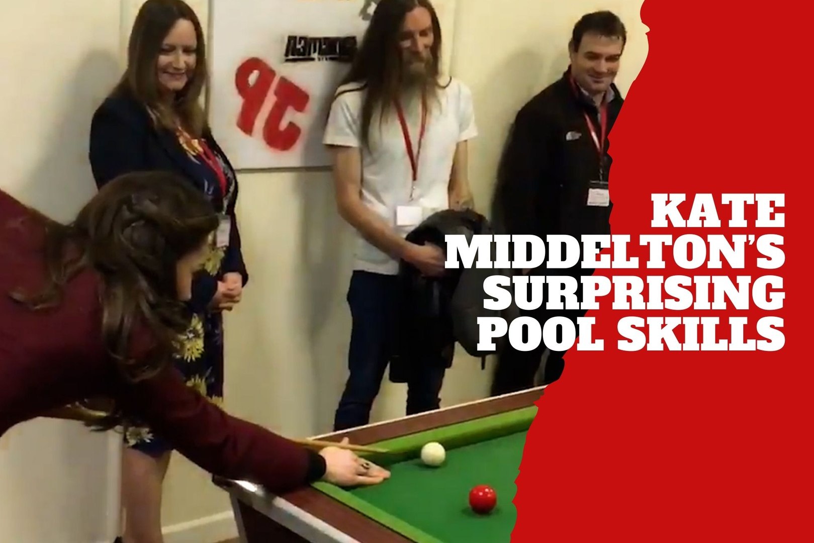 Princess Kate?s surprising billiards skills steal the show in viral video