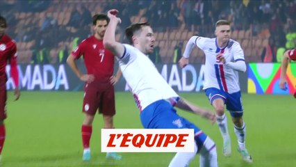 Le but d'Arménie - Iles Féroé - Foot - Ligue des nations