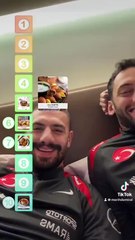 Hakan Çalhanoğlu ve Merih Demirel en sevdiği yemekleri sıraladı