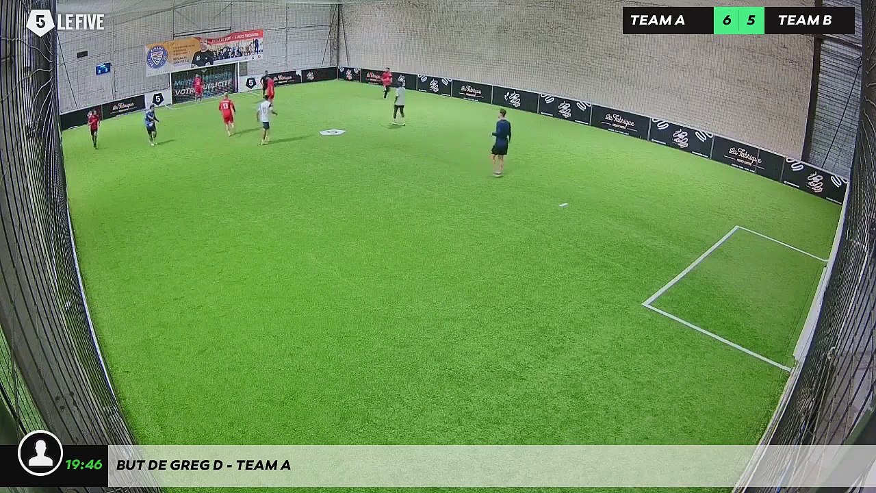 But de Greg D - Team A
