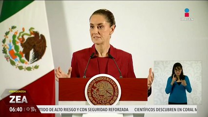 Construcción de la presa el Tunal II, proyecto prioritario en Durango: Claudia Sheinbaum