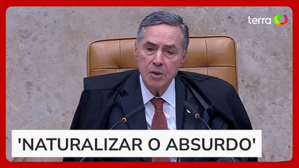 Ataque ao STF mostra nível de periculosidade das pessoas com quem lidamos, diz Barroso