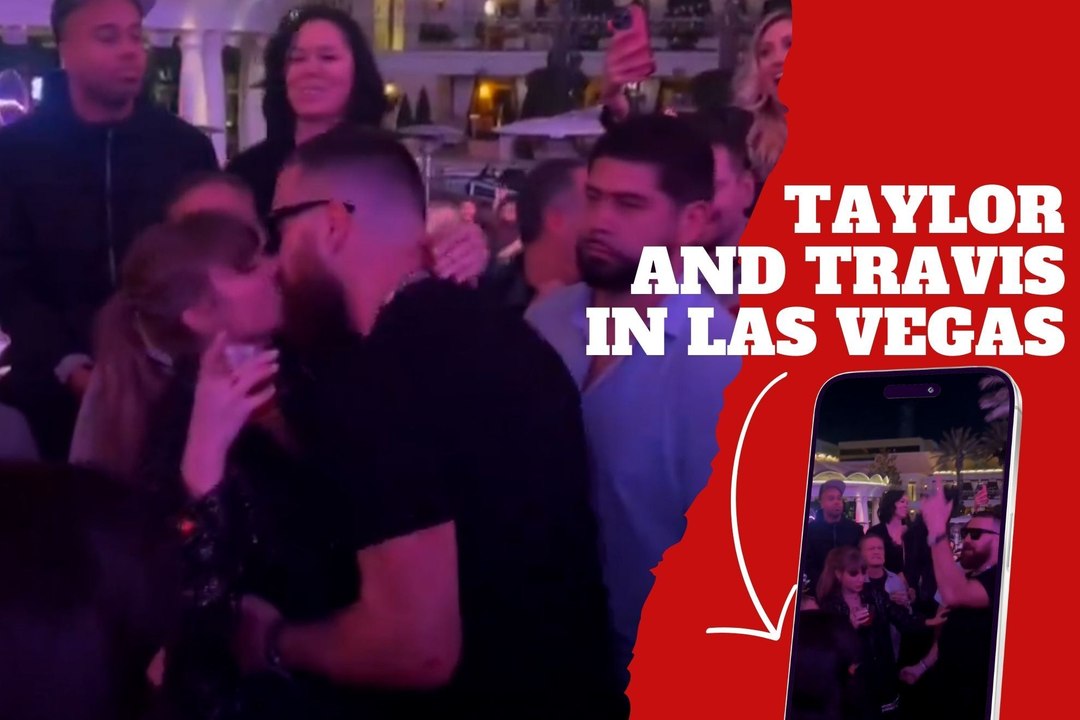 When Taylor Swift and Travis Kelce went wild dancing to "Love Story" at XS Nightclub Las Vegas
