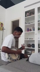 El viral vídeo de la novia de Rodrygo