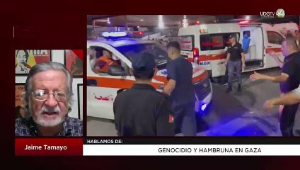 Genocidio y hambruna en Gaza: Jaime Tamayo