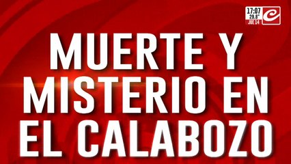 Muerte y misterio en el calabozo: gendarmería realizará la autopsia médico legal