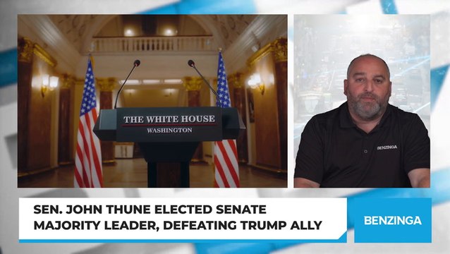 Sen. John Thune Elected Senate Majority Leader, Defeating Trump Ally