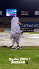 LVBP: el estadio Luis Aparicio "El Grande" se convierte en piscina (+Video)