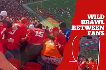 Video of brutal brawl between fans in Chiefs stands goes viral