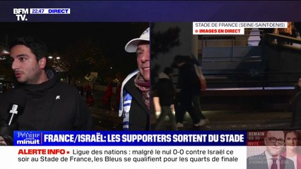 Match France-Israël: "Ça s'est super bien passé", témoignent des supporters franco-israéliens