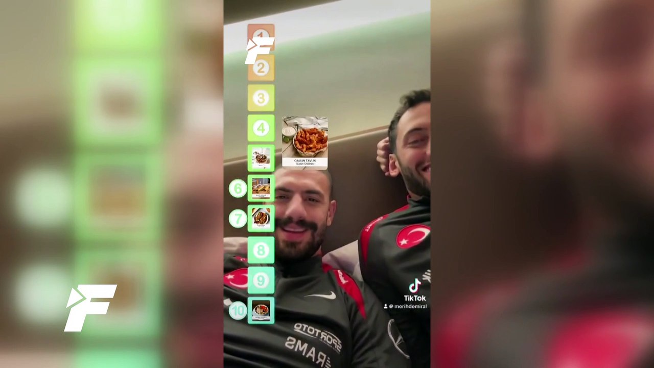 Merih Demiral ile Hakan Çalhanoğlu'ndan eğlenceli paylaşım