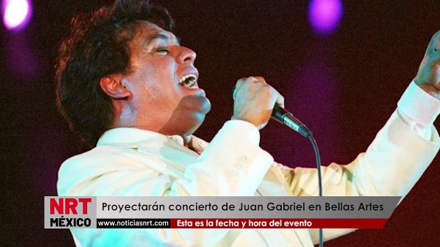 Proyectarán concierto de Juan Gabriel en Bellas Artes: Esta es la fecha y hora del evento