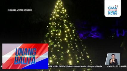 Kew Gardens sa London, napuno ng mga pailaw para sa holiday season | Unang Balita