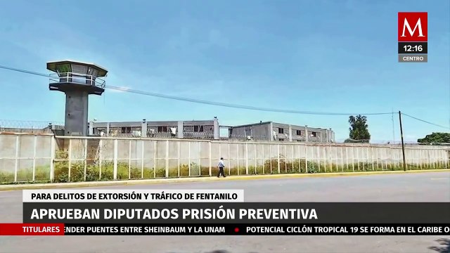 Diputados aprueban en lo general y particular ampliar delitos para prisión preventiva oficiosa