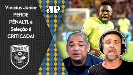 "NÃO DÁ! POR QUE o Vinicius Júnior BATEU O PÊNALTI??? A REAL é que..." Seleção EMPATA com Venezuela!