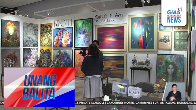 Mga obra ng artists mula sa iba't ibang bansa, tampok sa 36 galleries sa The Manila Bang Show | Unang Balita