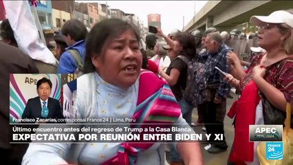 Informe desde Lima: expectativa por reunión entre Biden y Xi Jinping en el marco de la cumbre APEC