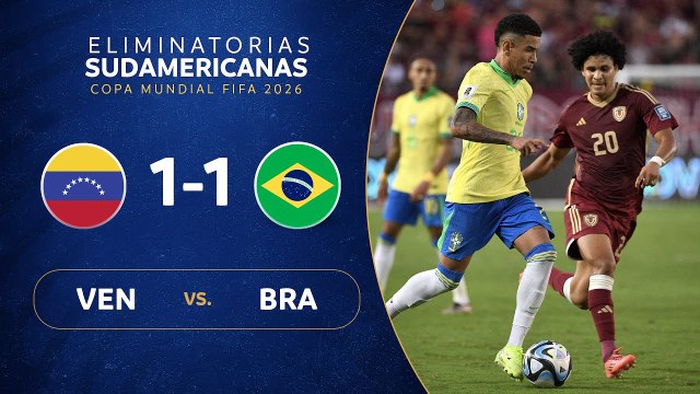 Venezuela vs Brasil (1-1) | Eliminatorias 2026 | Fecha 11