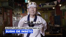 Aventuras Gastronômicas: Sushi de inseto