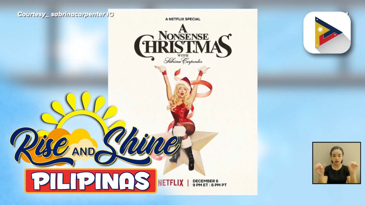 TALK BIZ | Christmas special ni Sabrina Carpenter, ipapalabas na sa Dec. 17