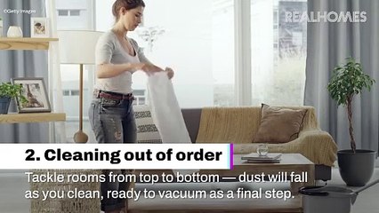 Common Cleaning Mistakes To Avoid