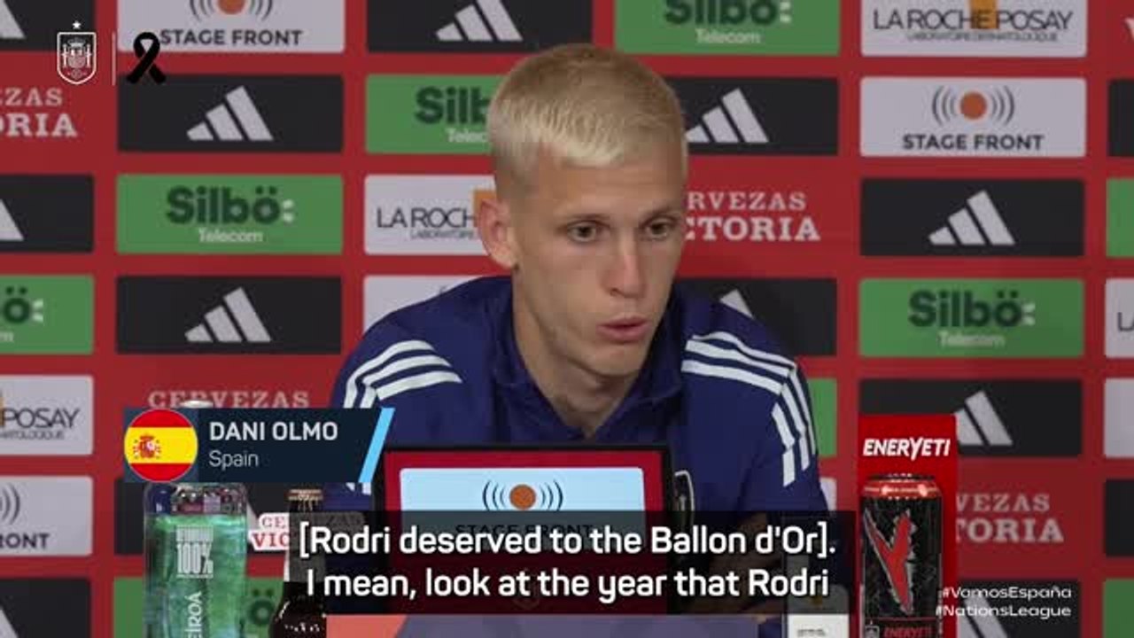 Rodri deserved to win the Ballon d'Or - Olmo