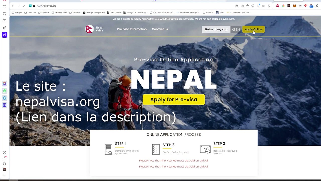 Comment Obtenir un Visa pour le Népal - Tutoriel