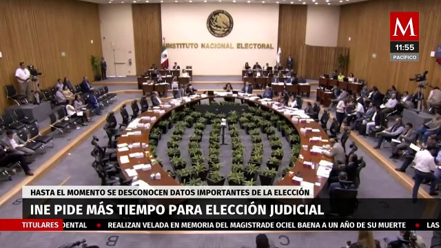 INE pide más tiempo para elección judicial; desconocen datos importantes de la elección